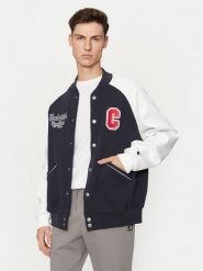 Champion Bluza 220443 Granatowy Loose Fit. Niebieskie bluzy męskie Champion, m, bez wzorów, z bawełny, bez kaptura. Za 269.99 zł.