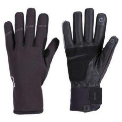Rękawice zimowe BBB Cycling ColdShield. Czarne obuwie sportowe damskie BBB CYCLING, bez wzorów, rowerowe. Za 199.90 zł.