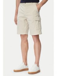 Guess Szorty materiałowe M6GDVA W1703 Kremowy Regular Fit. Białe szorty męskie Guess, m, z aplikacjami, z bawełny. Za 434.99 zł.