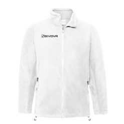 Bluza polarowa Givova Alaska biała, S. Białe bluzy męskie Givova, m, bez wzorów, z polaru, bez kaptura, na fitness i siłownię. Za 182.99 zł.