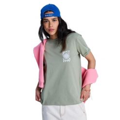 Koszulka z krótkim rękawem dla Kobiety OCEANREGULAR Zielony. Zielone koszulki sportowe damskie Roxy, m, bez wzorów, z bawełny, bez kołnierzyka, bez ramiączek. Za 109.99 zł.