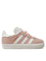 Adidas Sneakersy Gazelle Cf El I IH0336 Różowy. Czerwone buty sportowe dziewczęce Adidas, bez wzorów, ze skóry, bez zapięcia. Za 199.99 zł.