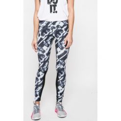 Nike - Legginsy. Szare legginsy damskie Nike, z elastanu. W wyprzedaży za 139.90 zł.