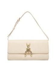 Patrizia Pepe Torebka 8B0304/L061 Écru. Torebki do ręki damskie Patrizia Pepe, bez wzorów, ze skóry, bez dodatków. Za 1,129.00 zł.