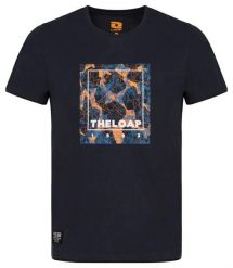 T-shirt męski Loap Bohous niebieski. Brązowe t-shirty męskie ÀLG, m, z aplikacjami, z bawełny, bez kołnierzyka. Za 137.99 zł.