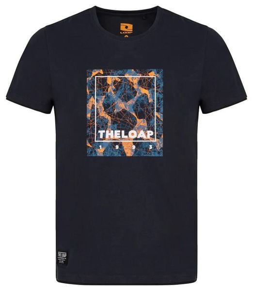 T-shirt męski Loap Bohous niebieski. Brązowe t-shirty męskie ÀLG, m, z aplikacjami, z bawełny, bez kołnierzyka. Za 137.99 zł.