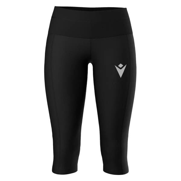 Damskie legginsy 3/4 Macron Nen. Czarne legginsy damskie Macron, l, bez wzorów, z lycry. Za 215.50 zł.