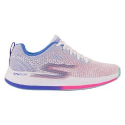 Buty na co dzień damskie SKECHERS GO RUN CONSISTENT 2.0 ENGAGED siateczka. Białe obuwie sportowe damskie Skechers, bez wzorów, do biegania, Skechers Sport. Za 289.00 zł.