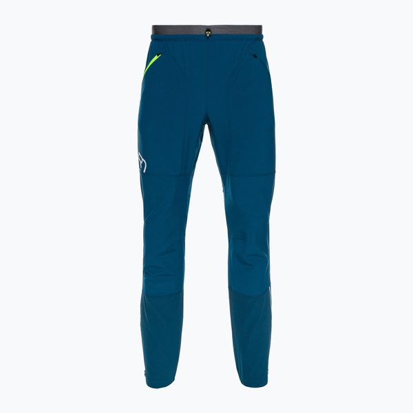 Spodnie softshell męskie ORTOVOX Berrino. Niebieskie spodnie snowboardowe męskie ORTOVOX, l, bez wzorów, z softshellu, narciarskie. Za 959.99 zł.