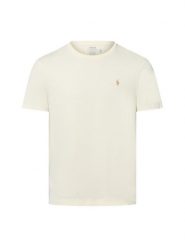 Polo Ralph Lauren Koszulka męska Mężczyźni Bawełna biały jednolity, L. Białe koszulki polo męskie Polo Ralph Lauren, l, bez wzorów, z bawełny, klasyczne, bez ramiączek. Za 339.95 zł.