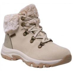 Buty Damskie Skechers. Brązowe obuwie sportowe damskie Skechers, bez wzorów, trekkingowe, Skechers Sport. Za 266.99 zł.