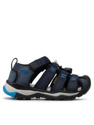 Keen Sandały Newport Neo H2 1022906 Granatowy. Niebieskie sandały chłopięce Keen, ze skóry, bez zapięcia. Za 199.99 zł.
