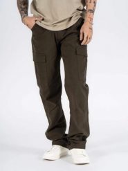 Męskie Spodnie Materiałowe Marcus Gerry Cargo 5052 Olive Green 16-200145. Zielone spodnie materiałowe męskie MARCUS, l, bez wzorów, z materiału. Za 169.99 zł.