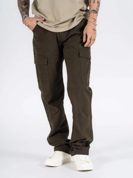 Męskie Spodnie Materiałowe Marcus Gerry Cargo 5052 Olive Green 16-200145. Zielone spodnie materiałowe męskie MARCUS, l, bez wzorów, z materiału. Za 169.99 zł.