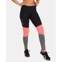 Damskie legginsy do biegania Kilpi ALEXO-W. Czerwone legginsy sportowe damskie Kilpi, xs, bez wzorów, do biegania. Za 241.31 zł.