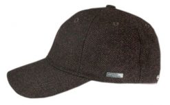 Jesienno Zimowa Czapka z Daszkiem, z Wełną, Jodełka - Pako Jeans - Brąz. Czapki i kapelusze męskie Pako Jeans, na zimę, bez wzorów, z jeansu. Za 59.00 zł.