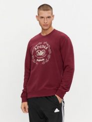 Adidas Bluza Graphics Archive Crew Sweatshirt IC5770 Czerwony Regular Fit. Czerwone bluzy męskie Adidas, m, bez wzorów, z bawełny, bez kaptura. Za 229.99 zł.