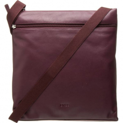 Skórzana torebka "Vora 5" w kolorze bordowym - 31 x 33 x 7 cm. Czerwone torby na ramię damskie marki BREE. W wyprzedaży za 363.95 zł.