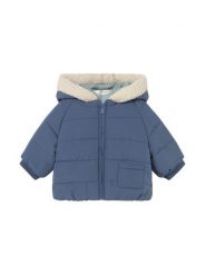 Mayoral Kurtka zimowa 2410 Granatowy Regular Fit. Niebieskie buty zimowe chłopięce Mayoral, na zimę, bez wzorów, z syntetyku, bez kaptura. Za 169.99 zł.