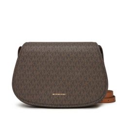 Torebka MICHAEL Michael Kors. Brązowe listonoszki damskie MICHAEL Michael Kors, bez wzorów, bez dodatków. Za 819.99 zł.