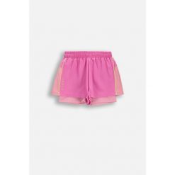 Spodenki sportowe dziecięce Lemon Explore WL6 krótkie różowe z lampasami. Czerwone spodenki dla dziewczynek LEMON explore, na lato, bez wzorów, z elastanu, sportowe. Za 69.90 zł.