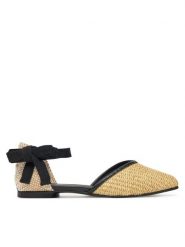 Castañer Espadryle Gasby/104 025720 Beżowy. Brązowe sandały damskie Castañer, bez wzorów, z tworzywa sztucznego, bez obcasa, bez zapięcia. Za 409.99 zł.