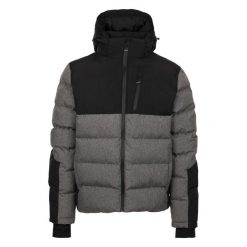 Trespass Delabole - Męski Casual Jkt Szary Marl. Czarne kurtki męskie Trespass, m, bez wzorów, z puchu, casualowe, bez kaptura. Za 390.83 zł.