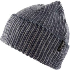 Zimowa Czapka Damska Granatowa - Wełna i Polar. Niebieskie czapki i kapelusze damskie XTASY, na zimę, bez wzorów, z polaru, eleganckie. Za 142.99 zł.