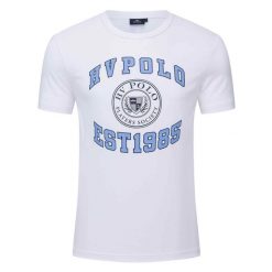 Koszulka HV Polo Matt. Białe koszulki polo męskie HV POLO, na lato, m, bez wzorów, sportowe, bez ramiączek. Za 214.50 zł.