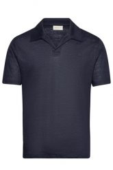 Koszulka polo męska Gant Linen Ss Polo. Niebieskie koszulki polo męskie GANT, m, bez wzorów, z jeansu, eleganckie, bez ramiączek. Za 198.49 zł.