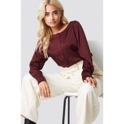 Rut&Circle Bluzka z listwą guzikową - Red. Bluzki damskie marki Rut&Circle. Za 121.95 zł.