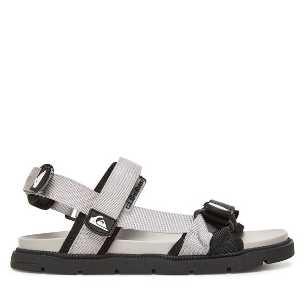 Sandały Quiksilver. Szare sandały chłopięce Quiksilver, bez zapięcia. Za 129.99 zł.