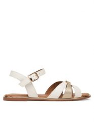 Tommy Hilfiger Sandały T3A2-34280-0326 D Biały. Białe sandały dziewczęce Tommy Hilfiger, ze skóry, bez zapięcia. Za 359.99 zł.