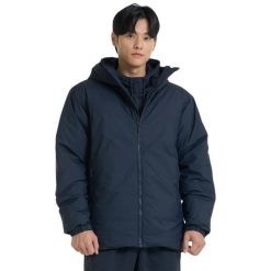 Męska kurtka puchowa Under Armour Limitless Czarna. Czarne kurtki męskie Under Armour, m, bez wzorów, z materiału, z kapturem. Za 566.25 zł.