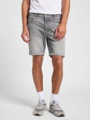 LEE MĘSKIE SPODENKI JEANSOWE LEE RIDER SHORT BRODY 112363904. Szorty męskie Lee, m, bez wzorów, z jeansu. Za 169.99 zł.