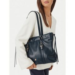 Torebka Beverly Hills Polo Club. Niebieskie torebki do ręki damskie Beverly Hills Polo Club, bez wzorów, klasyczne, bez dodatków. Za 229.99 zł.