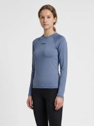 Damska koszulka z długim rękawem Hummel Prima. Szare t-shirty damskie Hummel, l, bez wzorów, z materiału, klasyczne, bez kołnierzyka. Za 166.38 zł.