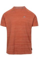 T-shirt Trespass Leecana. Brązowe t-shirty męskie Trespass, l, bez wzorów, z materiału, klasyczne, bez kołnierzyka. Za 65.70 zł.