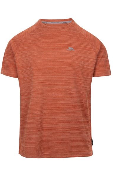 T-shirt Trespass Leecana. Czerwone t-shirty męskie Trespass, l, bez wzorów, z materiału, klasyczne, bez kołnierzyka. Za 71.45 zł.