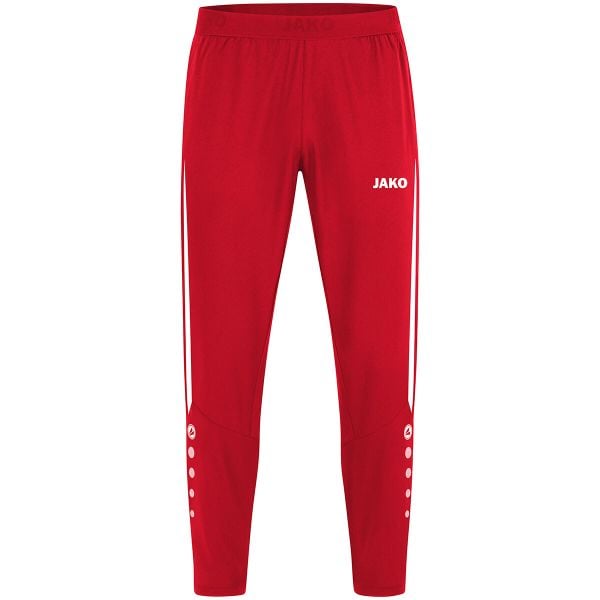 Damskie spodnie dresowe Jako Power. Białe spodnie sportowe damskie Jako, bez wzorów, z dresówki, do piłki nożnej. Za 283.50 zł.