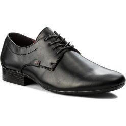 Półbuty VAPIANO - M1400017-1 Czarny. Czarne eleganckie półbuty Vapiano, z materiału. Za 99.99 zł.