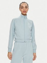 Puma Bluza T7 624211 Niebieski Relaxed Fit. Niebieskie bluzy damskie Puma, xl, bez wzorów, z bawełny, bez kaptura. Za 189.99 zł.