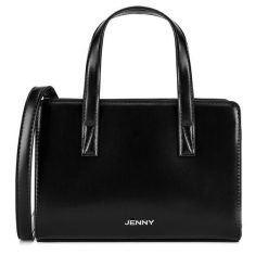 Torebka JENNY. Czarne torebki do ręki damskie Jenny, bez wzorów, klasyczne, bez dodatków. Za 109.99 zł.