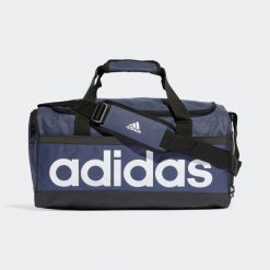 Torba Essentials Linear Medium. Białe torby sportowe męskie Adidas, bez wzorów, małe. W wyprzedaży za 127.20 zł.