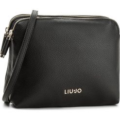 Torebka LIU JO - L Beauty Double Zip N18130 E0037 Nero 22222. Czarne listonoszki damskie Liu Jo, ze skóry ekologicznej. W wyprzedaży za 299.00 zł.