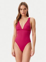 Tommy Hilfiger Strój kąpielowy UW0UW05845 Różowy. Czerwone kostiumy jednoczęściowe damskie Tommy Hilfiger, xs, bez wzorów, z syntetyku. Za 239.99 zł.