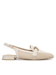 Caprice Baleriny 9-29410-46 Szary. Szare baleriny damskie Caprice, bez wzorów, ze skóry, bez obcasa. Za 217.99 zł.
