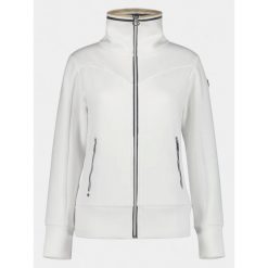 Sweter damski Luhta Ingby. Białe swetry damskie Luhta, xs, bez wzorów, z materiału, sportowe, bez kołnierzyka, bez ramiączek, bez kaptura. Za 399.00 zł.