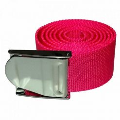 Zátěžový opasek z kovovou přezkou 1,5 m do nurkowania. Czerwone paski damskie AGAMA, bez wzorów, sportowe. Za 60.52 zł.