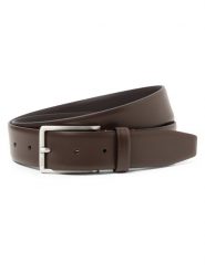 BOSS pasek skórzany - Erman Mężczyźni skóra brązowy, 105. Brązowe paski damskie Boss, bez wzorów, ze skóry, eleganckie. Za 229.95 zł.